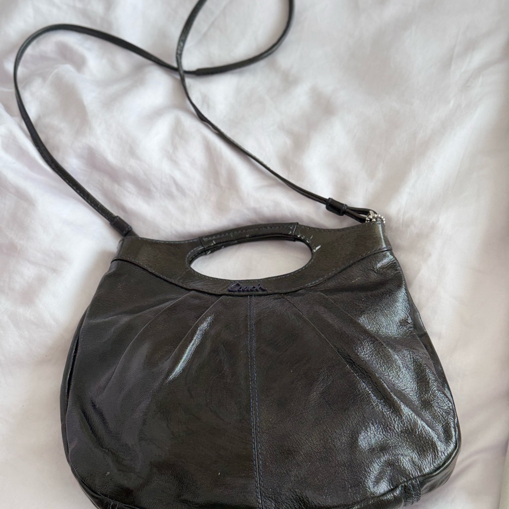 Coach Black Lexi Leather Shoulder Bag